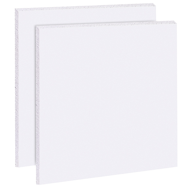 

PandaHall PVC Foam Board, Polyethylene PE Board, for Sand Table, Presentaions, Art Projects, Square, White, 300x300x5mm PVC Square White