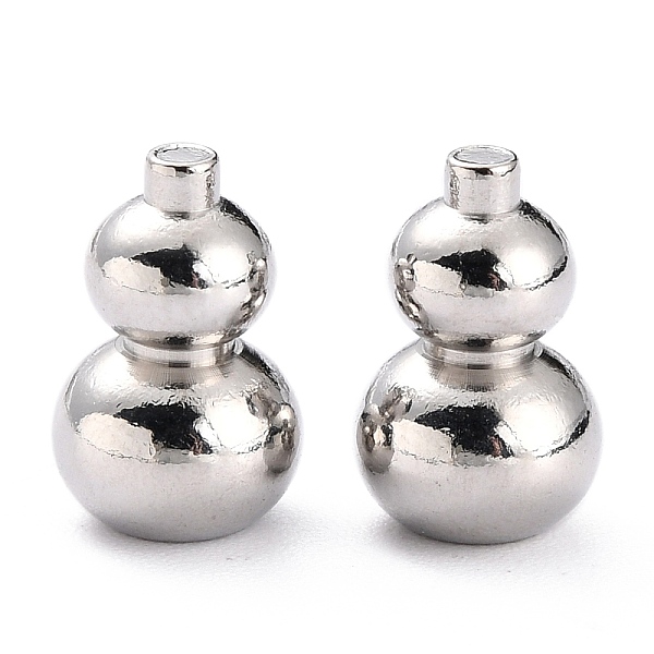 

PandaHall 304 Stainless Steel Beads, Undrilled/No Hole Beads, Calabash, Stainless Steel Color, 12x8mm 304 Stainless Steel Vegetables