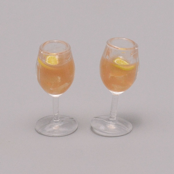 

PandaHall Resin Miniature Mini Dollhouse Goblet Simulation Food, for Dollhouse Props Decoration Accessories, Camel, 29.5x14mm Resin Others..., Brown