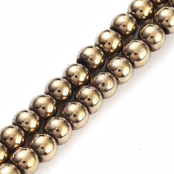Synthetic Magnetic Hematite Beads Strands