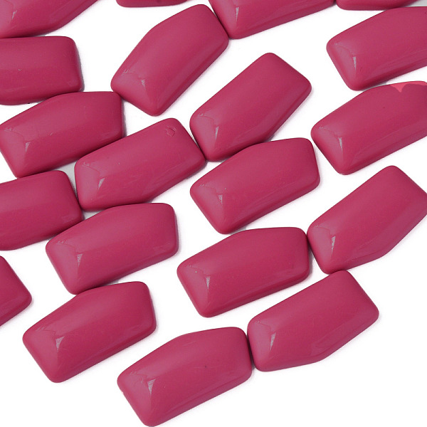 

PandaHall Opaque Acrylic Cabochons, Nuggets, Deep Pink, 27x14.5x5mm, about 300pcs/500g Acrylic Nuggets