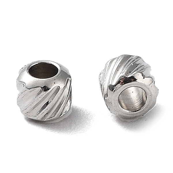 

PandaHall 303 Stainless Steel Beads, Rondelle, Stainless Steel Color, 3x2.8mm, Hole: 1.5mm 303 Stainless Steel Rondelle