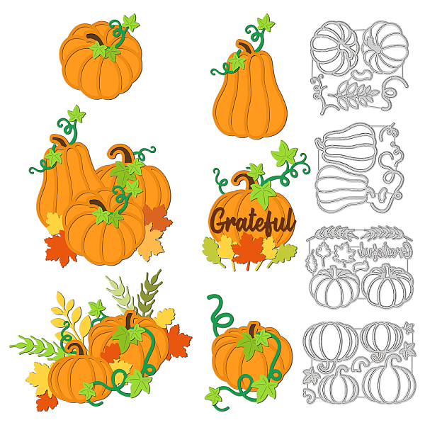 

PandaHall Autumn Carbon Steel Cutting Dies Stencils, for DIY Scrapbooking, Photo Album, Decorative Embossing Paper Card, Stainless Steel...