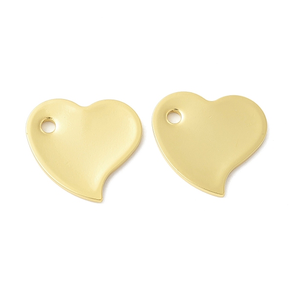 

PandaHall Rack Plating Brass Pendants, Long-Lasting Plated, Cadmium Free & Nickel Free & Lead Free, Heart, Real 18K Gold Plated...