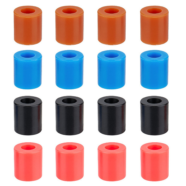 16Pcs 4 Colors Silicone Shock Absorber