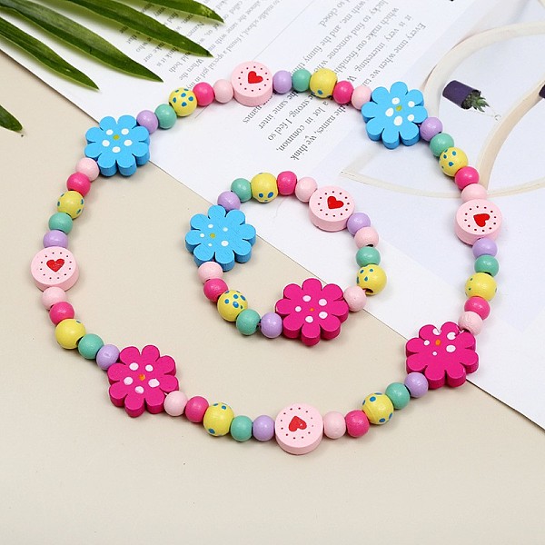 Plastic & Wood Bead… - image
