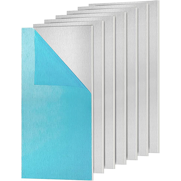 

PandaHall BENECREAT 10 Sheets 3mm 5052 Aluminum Welding Plate with Protective Film, 4x2 Inch Aluminium Welding Metal Plates for Fixing...