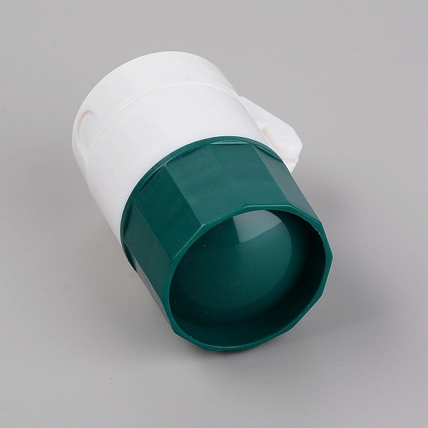 

PandaHall ABS Medicine Cutter, with Storage Box, Dark Green, 43x51x63.5mm Plastic