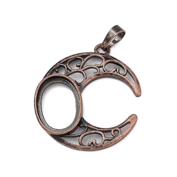 Moon Brass Pendant … - image