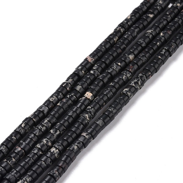 

PandaHall Synthetic Imperial Jasper Bead Strands, Flat Round, 4x2mm, Hole: 1mm, about 169pcs/strand, 14.96''(38cm) Imperial Jasper Flat...