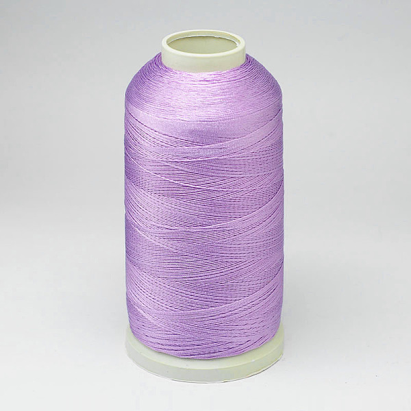 

PandaHall Nylon Thread, For Tassel Making, Lilac, 0.3mm, about 1093.61 yards(1000m)/roll Nylon Purple