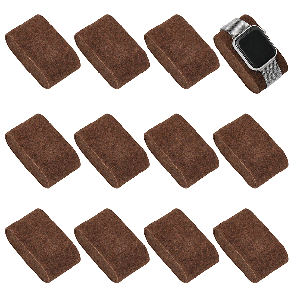

PandaHall Polypropylene Watch Display Pillows, Watch Display Holder, Oval, Coconut Brown, 4.5x8x3.8cm Polypropylene Oval