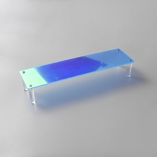レーザーアクリルジュエリーディスプレイライザースタンド