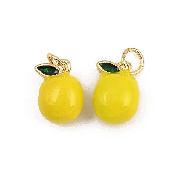 Brass Enamel Charms