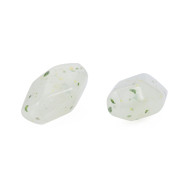 

PandaHall Marbled Stone Style Opaque Acrylic Beads, Nuggets, Light Yellow, 19.5x12~12.5x9~9.5mm, Hole: 1.4mm Acrylic Nuggets