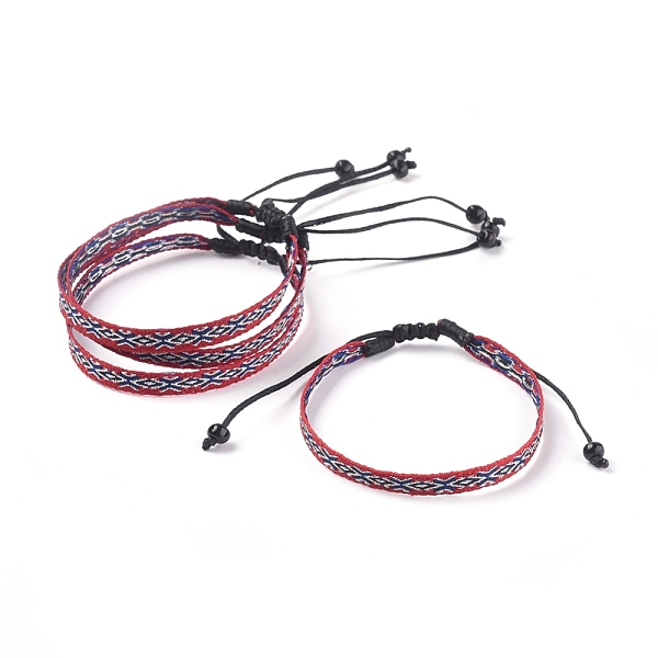 Unisex Adjustable Braided Bead Bracelets
