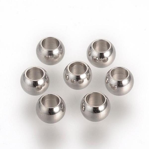 

PandaHall 201 Stainless Steel Spacer Beads, Rondelle, Stainless Steel Color, 4x3mm, Hole: 2mm 201 Stainless Steel Rondelle