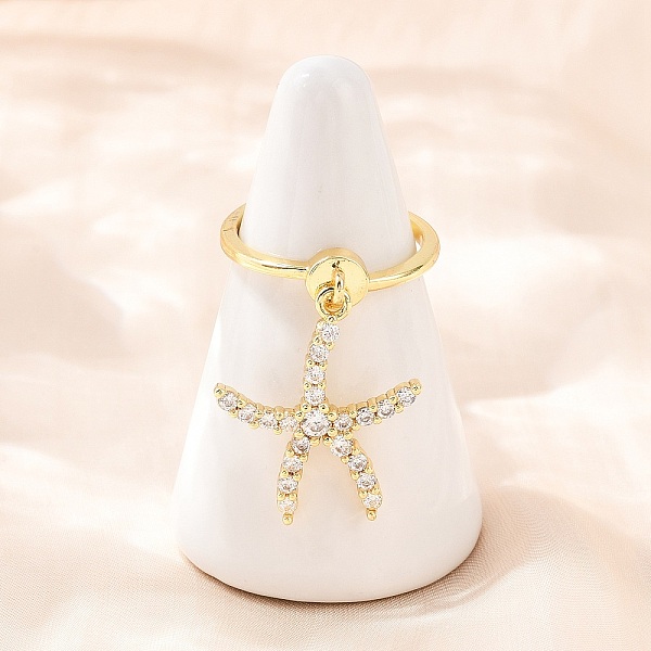 Brass Micro Pave Cu… - image