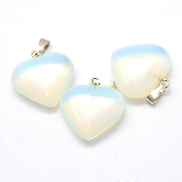 Сердце Opalite подвески