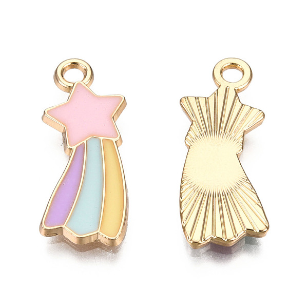 Alloy Enamel Pendants