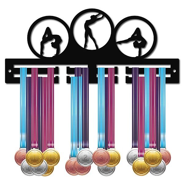 

PandaHall CREATCABIN Acrylic Medal Holder Gymnastics Dance Medal Hanger Display Sports Medal Hooks Stand Wall Mount Hanger Hanging for Home...