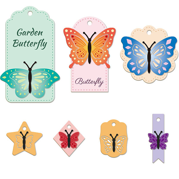 

PandaHall Carbon Steel Cutting Dies Stencils, for DIY Scrapbooking, Photo Album, Decorative Embossing Paper Card, Butterfly...