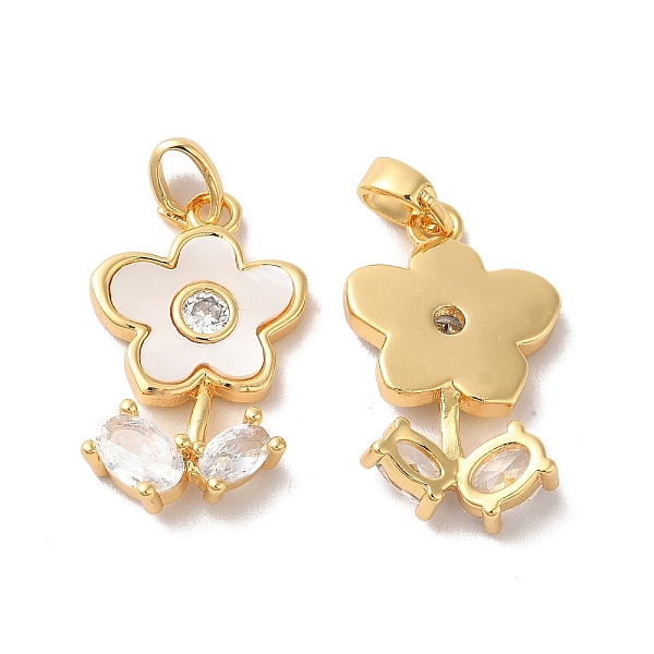 Brass Cubic Zirconi… - image