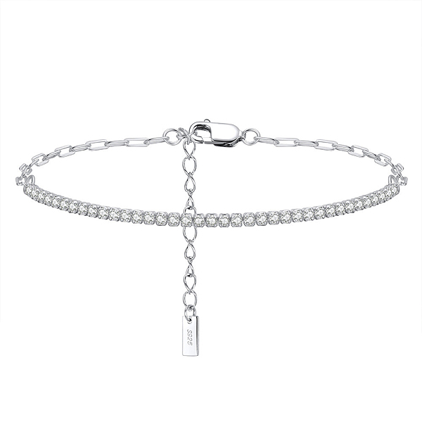 Clear Cubic Zirconia Tennis Bracelets