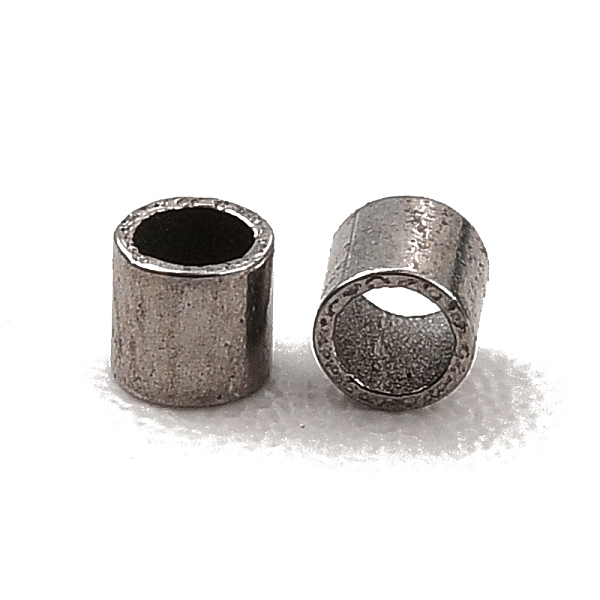

PandaHall 304 Stainless Steel Beads, Column, Stainless Steel Color, 2x2mm, Hole: 1.6mm 304 Stainless Steel Column