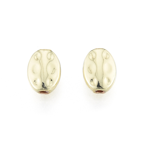 

PandaHall Alloy Beads, Cadmium Free & Lead Free, Oval, Light Gold, 10x7x3mm, Hole: 1.2mm Alloy Oval