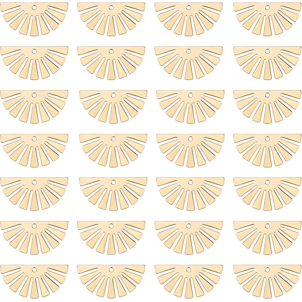 50Pcs Brass Pendants