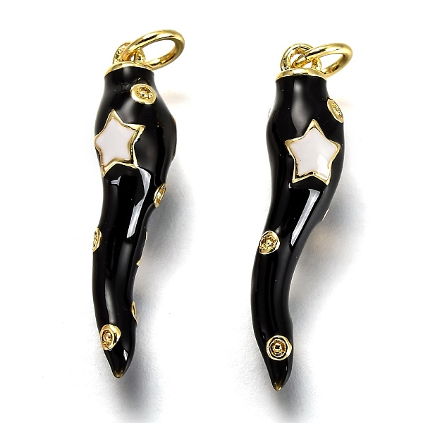 Brass Enamel Pendan… - image