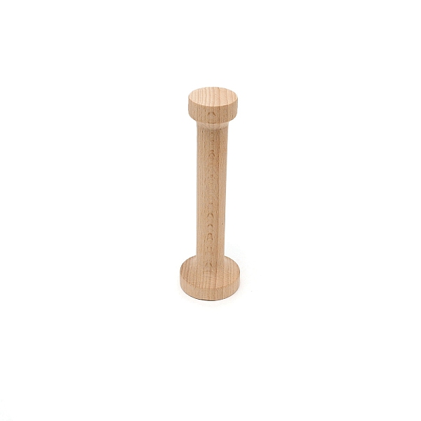 

PandaHall Undyed Wooden Egg Tart Under-Type Double Head, Baking Tool Supplies, Linen, 45.5x152mm Wood Others Brown
