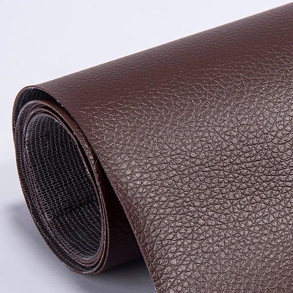 

PandaHall Rectangle PVC Leather Self-adhesive Fabric, for Sofa/Seat Patch, Coconut Brown, 1370x350x0.4mm Leather
