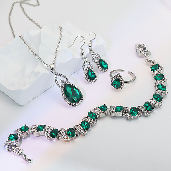 Alloy Rhinestone Gl… - image