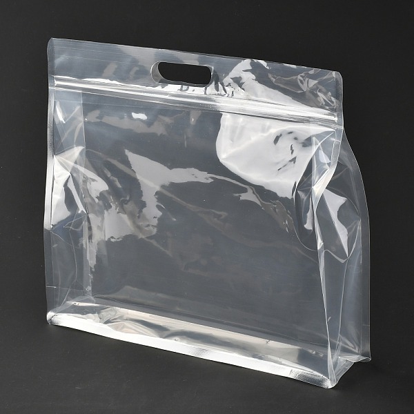 Bolsa De Plástico Transparente Con Cierre De Cremallera