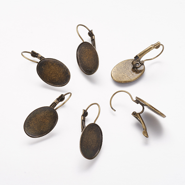 Brass Leverback Ear… - image