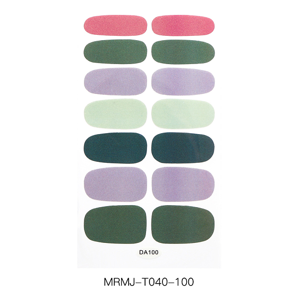 

PandaHall Full Cover Nail Art Stickers, Nail Decals Self-adhesive, for Women Girls Manicure Nail Art Decoration, Colorful, 10x5.5cm Paper...
