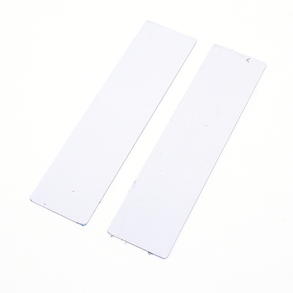 

PandaHall Blank Stainless Steel Plates, Temporary Stop Sign, Blue, 140x35x1mm Stainless Steel Blue