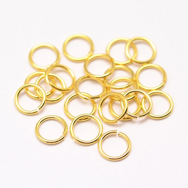 

PandaHall Brass Jump Rings, Open Jump Rings, Cadmium Free & Nickel Free & Lead Free, Real 18K Gold Plated, 20 Gauge, 7x0.8mm, Inner Diameter...