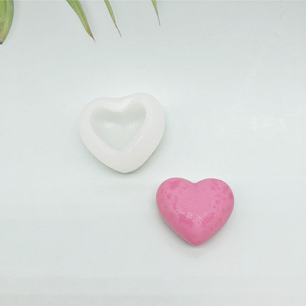 Heart DIY Candle Silicone Molds