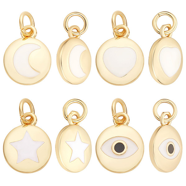 16Pcs 4 Style Brass… - image