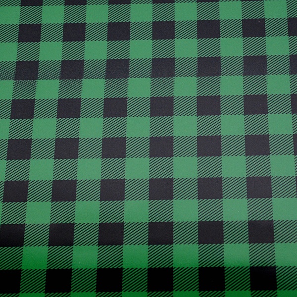 

PandaHall Heat Transfer Vinyl Patches, Christmas Buffalo Plaid Pattern, for DIY Iron on Fabrics T-Shirts, Green, 25x30cm Cloth Green
