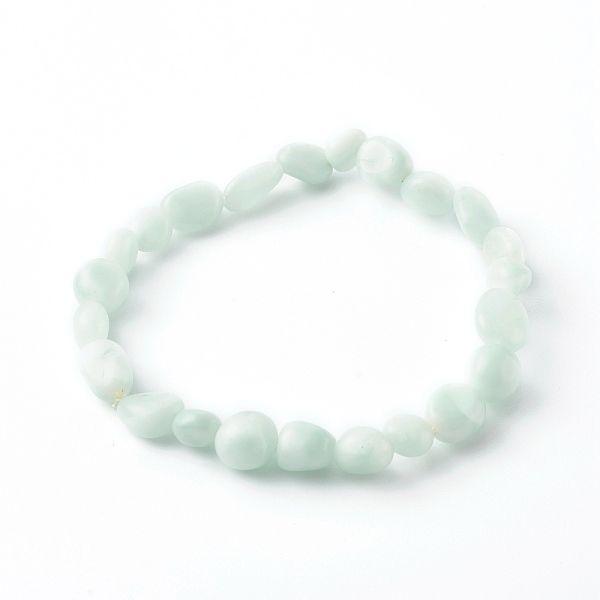 Natürliche Larimar-Stretch-Armbänder Für Kinder