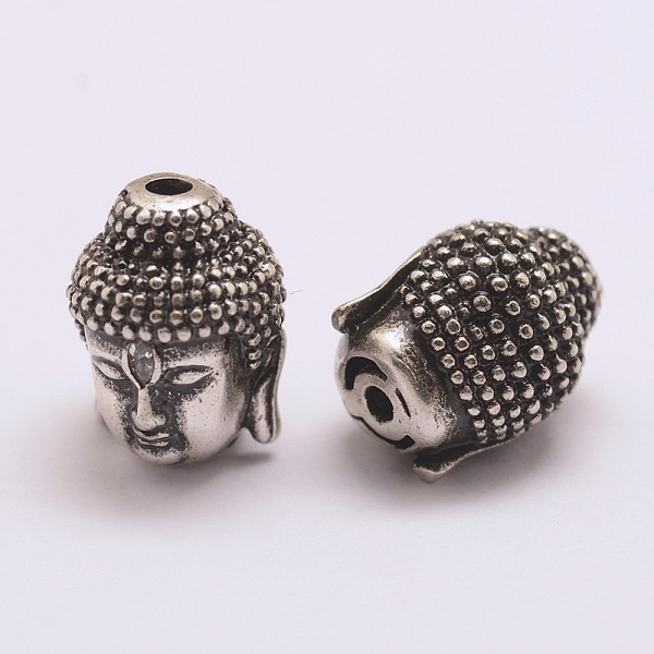 

PandaHall Brass Micro Pave Grade AAA Cubic Zirconia Beads, Long-Lasting Plated, Cadmium Free & Nickel Free & Lead Free, Buddha, 925 Thailand...