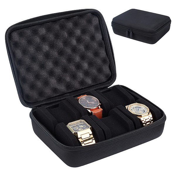 Boîtes d'emballage pour montres EVA à 6 emplacement