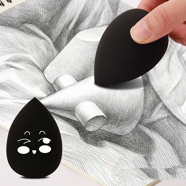 Washable Sketch Rubbing Sponge Egg