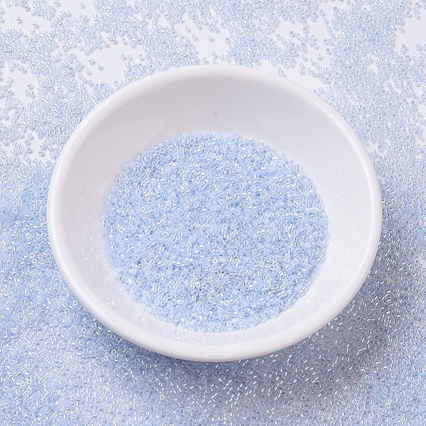 

PandaHall MIYUKI Delica Beads, Cylinder, Japanese Seed Beads, 11/0, (DB0257) Sky Blue Ceylon, 1.3x1.6mm, Hole: 0.8mm, about 10000pcs/bag...