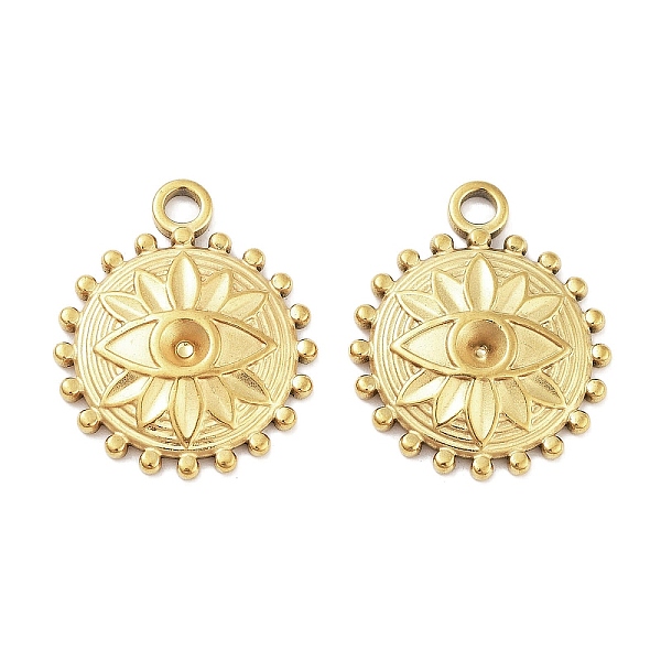 

PandaHall 304 Stainless Steel Pendant Rhinestone Settings, Sun, Golden, 21.5x18x2.5mm, Hole: 2mm, Fit for 2.5mm Rhinestone 304 Stainless...