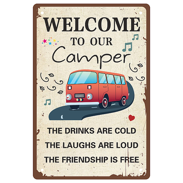 

PandaHall Tinplate Sign Poster, Vertical, for Home Wall Decoration, Rectangle, Bus Pattern, 300x200x0.5mm Iron Bus